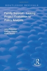 Image for Family Support - Linking Project Evaluation to Policy Analysis
