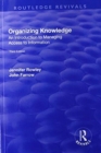 Image for Organizing Knowledge