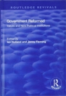 Image for Government Reformed : Values and New Political Institutions