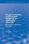 Image for Social Accounting and Economic Modelling for Developing Countries