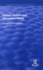 Image for Human Factors and Aerospace Safety