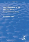 Image for Work Behavior of the World&#39;s Poor