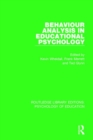 Image for Behaviour analysis in educational psychology