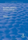 Image for European Disability Pension Policies