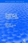 Image for Promotion of mental healthVolume 7, 2000