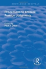 Image for Procedures to Enforce Foreign Judgments