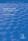 Image for Gender as a Verb