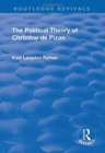 Image for The Political Theory of Christine De Pizan