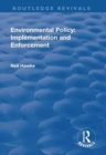 Image for Environmental Policy: Implementation and Enforcement