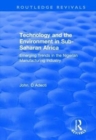 Image for Technology and the Environment in Sub-Saharan Africa