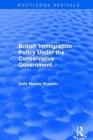 Image for British immigration policy under the Conservative government