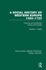 Image for A Social History of Western Europe, 1450-1720