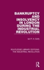 Image for Bankruptcy and insolvency in London during the Industrial Revolution