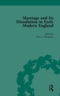 Image for Marriage and Its Dissolution in Early Modern England, Volume 4