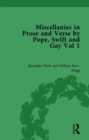 Image for Miscellanies in Prose and Verse by Pope, Swift and Gay Vol 1