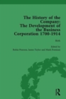 Image for The History of the Company, Part I Vol 1 : Development of the Business Corporation, 1700-1914