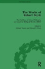Image for The Works of Robert Boyle, Part I Vol 3