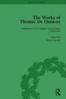 Image for The Works of Thomas De Quincey, Part I Vol 2