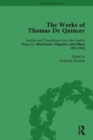 Image for The Works of Thomas De Quincey, Part I Vol 3