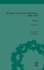 Image for Women&#39;s university narratives, 1890-1945  : key textsPart II