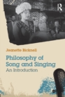 Image for Philosophy of Song and Singing