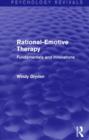 Image for Rational-emotive therapy  : fundamentals and innovations