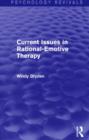 Image for Current Issues in Rational-Emotive Therapy