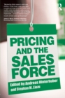Image for Pricing and the Sales Force