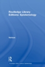 Image for Routledge Library Editions: Epistemology
