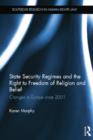 Image for State security regimes and the right to freedom of religion and belief  : changes in Europe since 2001