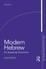 Image for Modern Hebrew  : an essential grammar