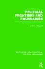 Image for Political frontiers and boundaries