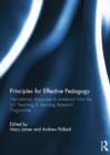 Image for Principles for Effective Pedagogy