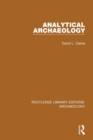 Image for Analytical Archaeology