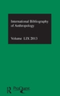 Image for International bibliography of the social sciences 2013Vol. 59,: Anthropology
