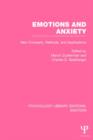 Image for Emotions and Anxiety (PLE: Emotion)