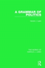 Image for A Grammar of Politics (Works of Harold J. Laski)