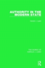Image for Authority in the Modern State (Works of Harold J. Laski)