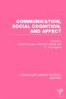 Image for Communication, Social Cognition, and Affect (PLE: Emotion)