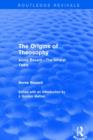 Image for The Origins of Theosophy (Routledge Revivals)