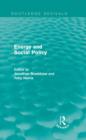 Image for Energy and Social Policy (Routledge Revivals)
