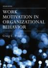 Image for Work Motivation in Organizational Behavior