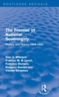 Image for The frontier of national sovereignty  : history and theory, 1945-1992