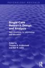 Image for Single-Case Research Design and Analysis