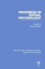 Image for Progress in Social Psychology