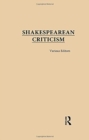 Image for Shakespearean Criticism
