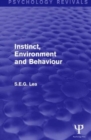 Image for Instinct, Environment and Behaviour (Psychology Revivals)