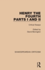 Image for Henry IV, Parts I and II : Critical Essays