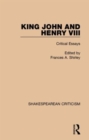 Image for King John and Henry VIII : Critical Essays