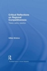 Image for Critical Reflections on Regional Competitiveness